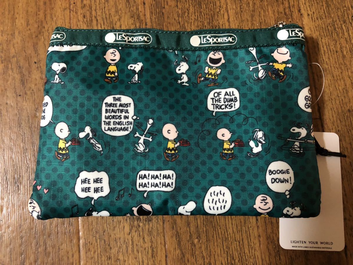 LeSportsac レスポートサック × PEANUTS 3zip COSMETIC _画像2