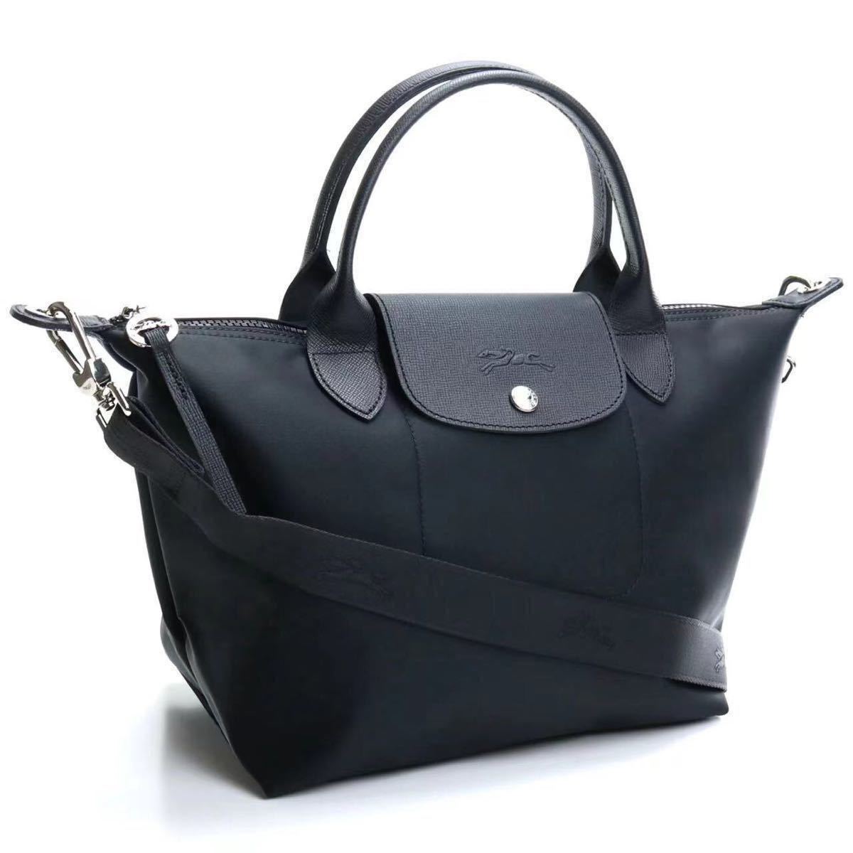 【新品】ロンシャン LONGCHAMP ル　プリアージュ　ネオ　2wayバッグS ブラック_画像1