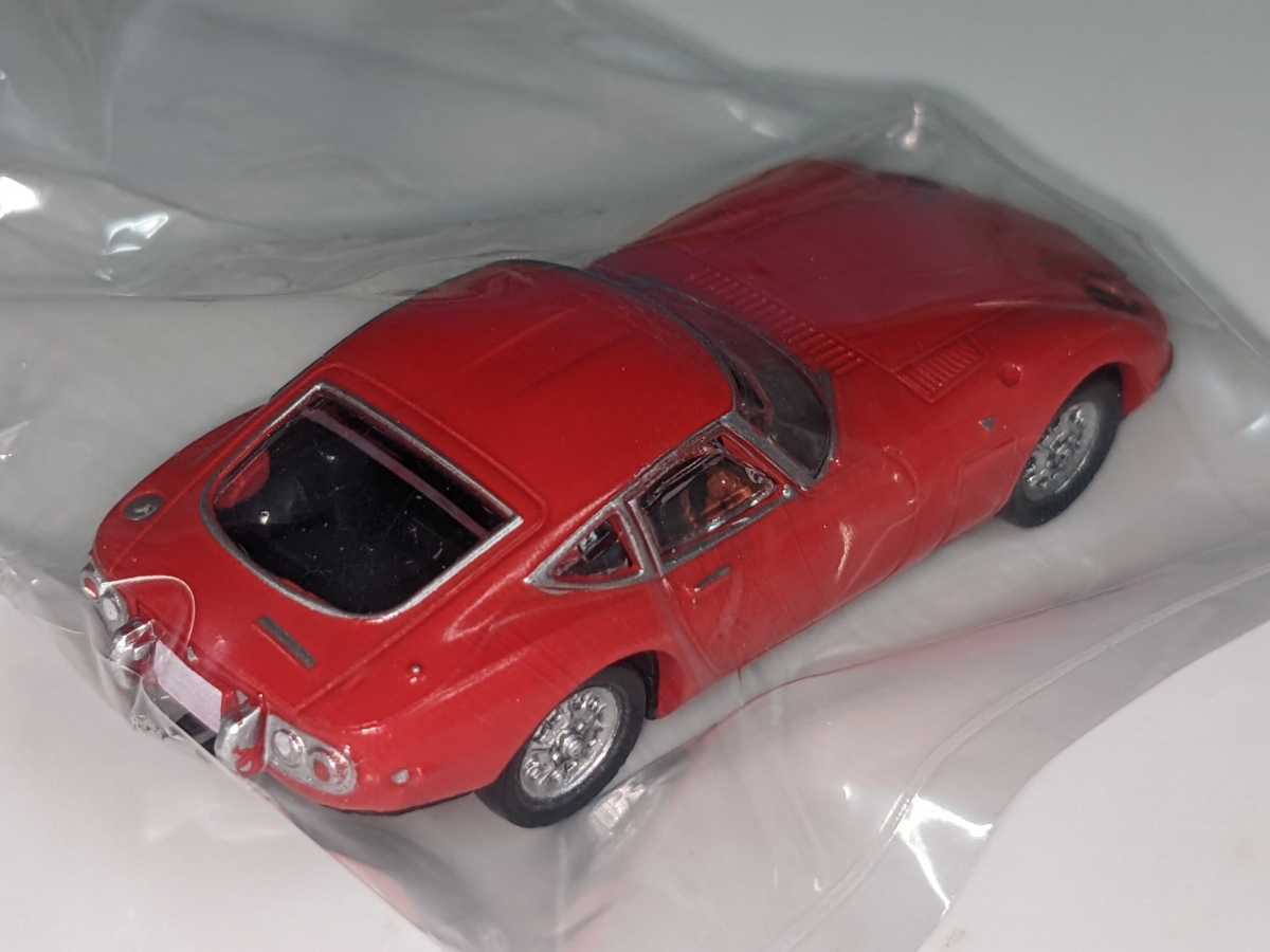 トヨタ2000GT ソーラーレッド TOYOTA2000GTコレクタブルミニカー 1/64 タカラトミー ガチャ TAKARATOMY A.R.T.Sの画像3