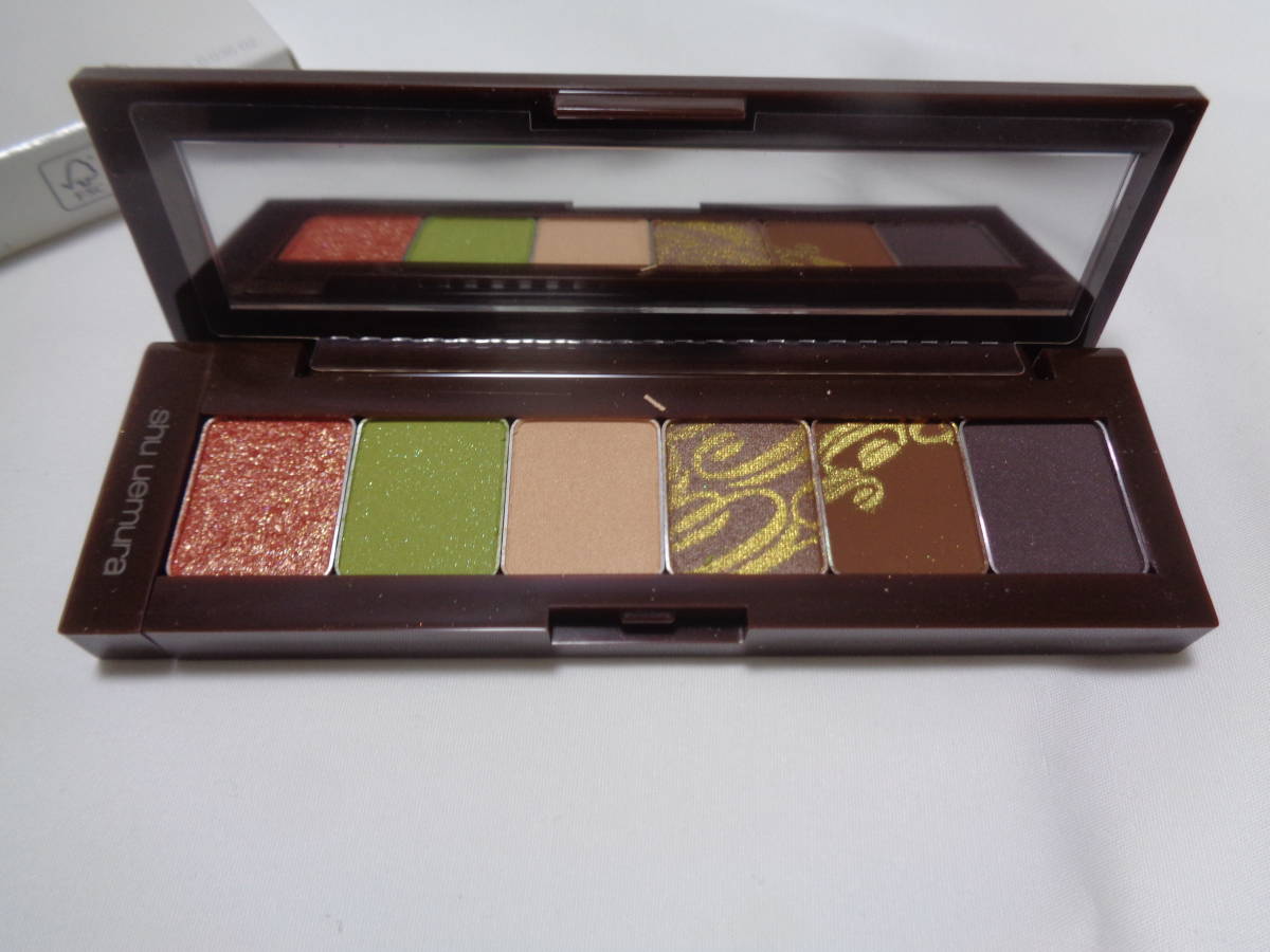  Shu Uemura orange pistachio Palette unused goods 