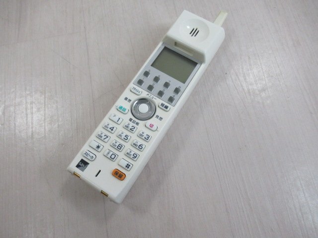 ΩZF2 15165※保証有 サクサ Saxa PLATIA PT1000用 コードレス電話機 WS800(W) 電池付_画像2