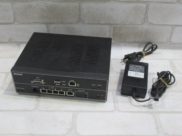 ▲Ω 新Q 0092♪ 保証有 ALEXON【 SR2000 】アレクソン UTM アクセスウォール(不正接続検知機能) 領収書発行可能・祝10000!取引突破!!