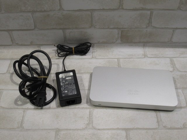 ▲Ω 新A 0215♪ 保証有 Cisco Meraki【 MX64-HW 】Meraki MX64 ルーター AC付 通電確認済・祝10000!取引突破!!