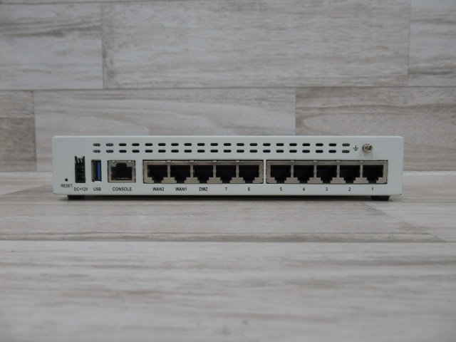 Ω 新FT 0120♪ 保証有 Fortinet【 FG-60E 】Fortigate-60E UTM ライセンス23年12月25日迄 FW：v5.4.10 領収書発行可能_画像4