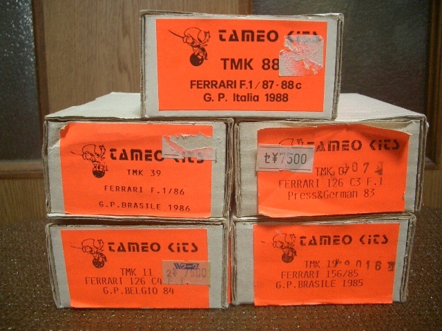 #1/43tameo kit various 5 pcs 