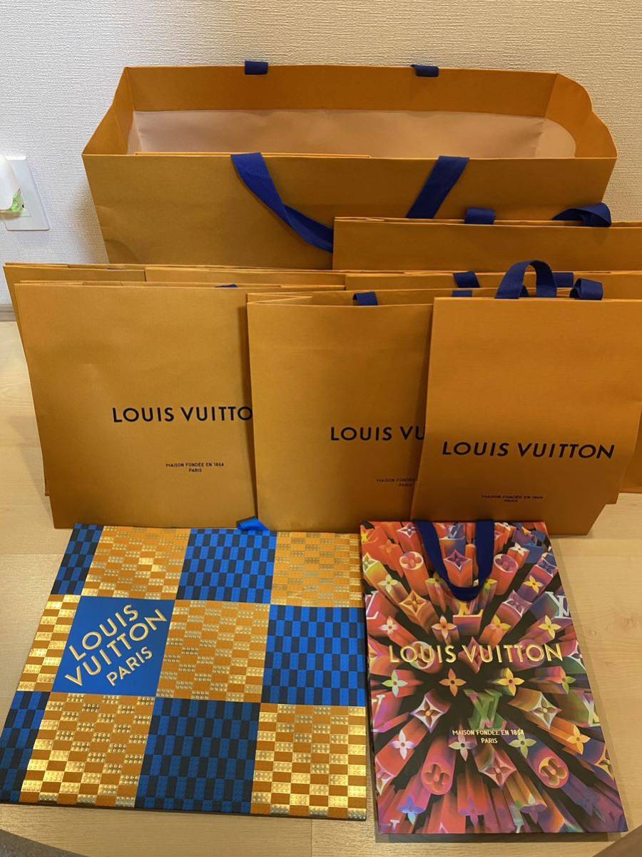 ★LOUIS VUITTON ★ ルイヴィトン 空箱 空き箱 BOX ショッパー　保存袋付き＋リボン_画像2