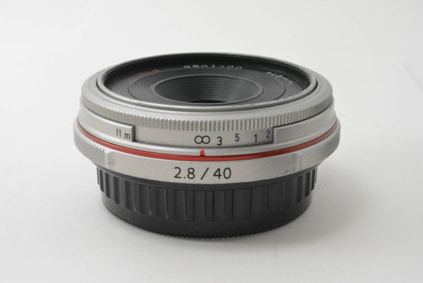 ★並品★ペンタックス HD PENTAX-DA 40mm F2.8 Limited シルバー_画像3