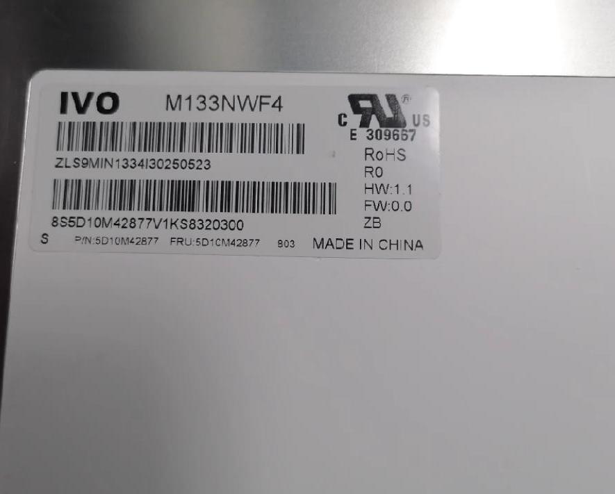 新品 Lenovo ideapad 320S-13IKB 液晶パネル M133NWF4 非光沢_画像1