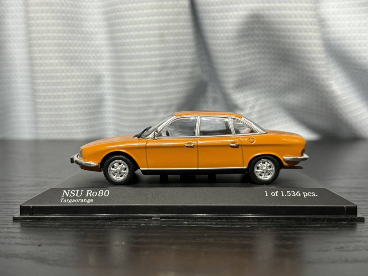 MINICHAMPS/ミニチャンプス/NSU RO80 (Targaorange)/ローエイティー/1/43/ミニカー/_画像4