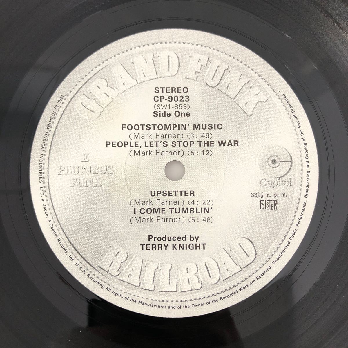 [LP] GRAND FUNK RAILROAD グランド・ファンク・レイルロード 戦争をやめよう CP-9023 レコード_画像6