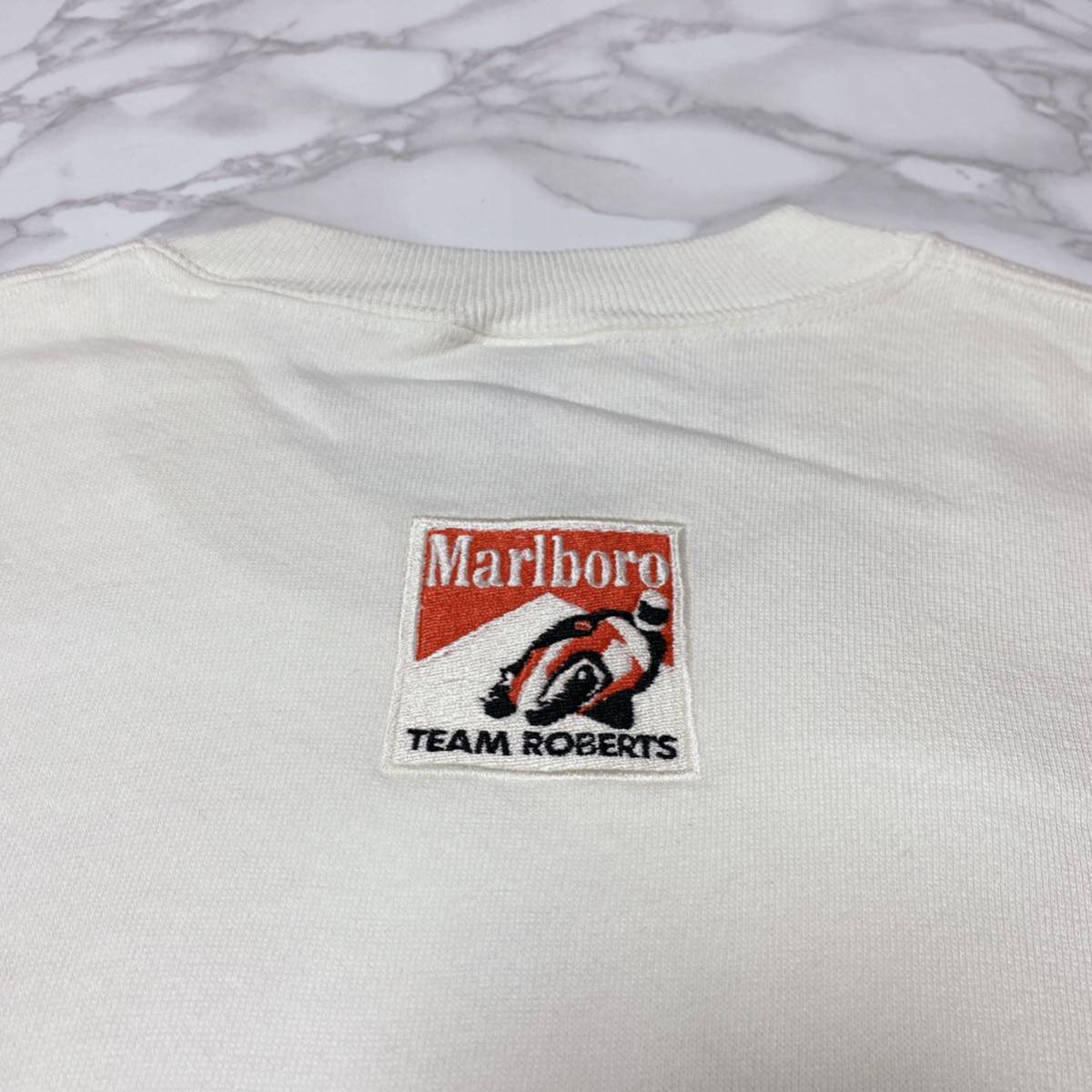 レア 90s マルボロ スウェット 未使用 デッド ビンテージ 企業 XL JERZEES /Tシャツ marlboro プロモ_画像8