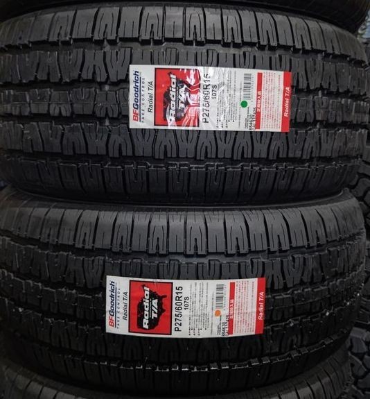 少量入荷　在庫分のみ BFグッドリッチ ラジアル T/A P 275/60R15 107S ２本 2022年製 新品 正規品 275/60-15 アメ車 御用達 個人宅可_画像1