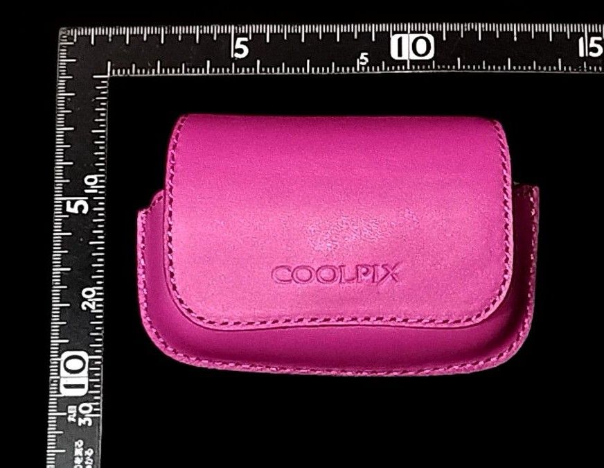 Nikon デジタルカメラケース 本革レザー ハード ピンク ニコン Nikon デジタルカメラケース 本革レザー ハード ピンク ニコン
