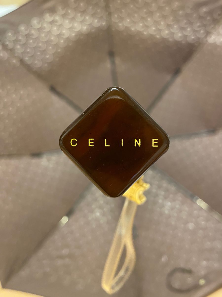 CELINE セリーヌ 折りたたみ傘 マカダム柄 トリオンフ 晴雨兼用 CELINE セリーヌ 折りたたみ傘 マカダム柄 トリオンフ 晴雨兼用