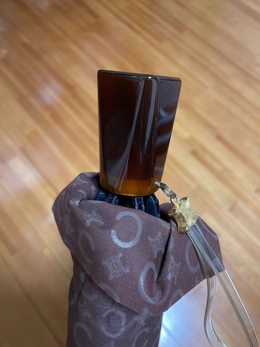 CELINE セリーヌ 折りたたみ傘 マカダム柄 トリオンフ 晴雨兼用 CELINE セリーヌ 折りたたみ傘 マカダム柄 トリオンフ 晴雨兼用