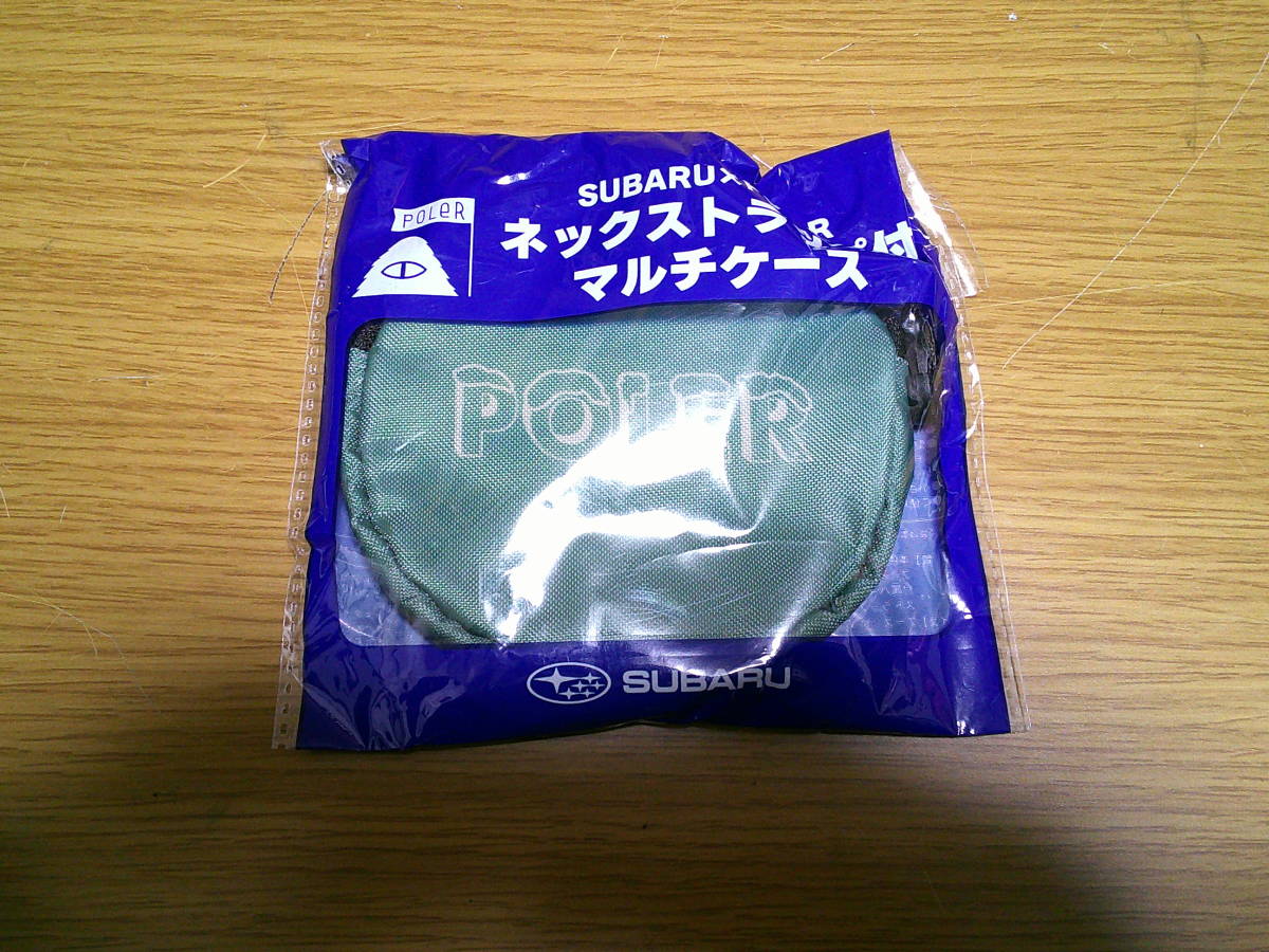 ★★スバル　オリジナル インプレッサロゴ入りフォンタブストラップ 未使用ネックストラップ付マルチケース送料無料