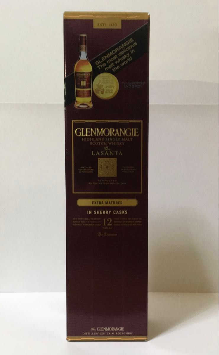 旧ボトル グレンモーレンジィ12年 ラサンタ 1000ml 46% 箱付き 旧ボトル グレンモーレンジィ12年 ラサンタ 1000ml 46% 箱付き