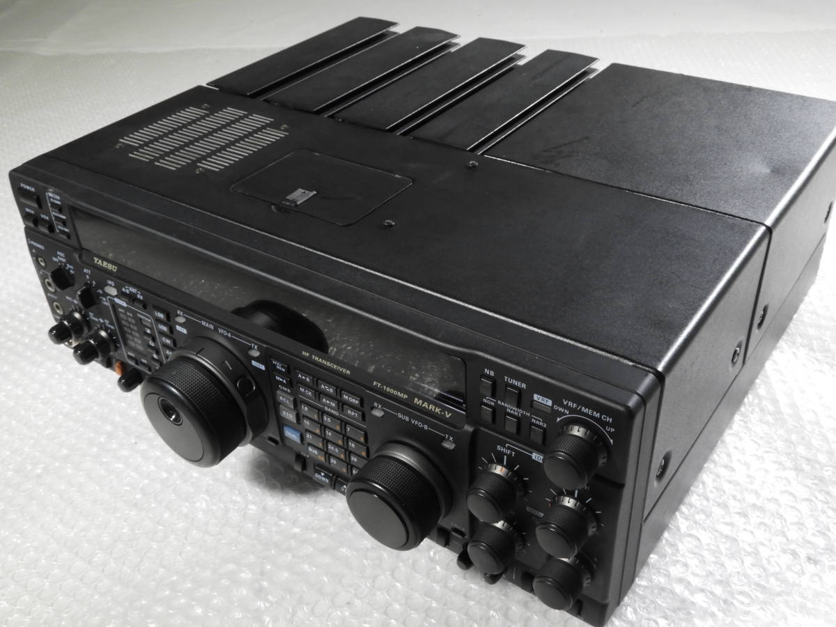 YAESU 八重洲無線 FT-1000MP MARK-V コリンズフィルター付き トランシーバ－ 200W アマチュア無線 無線機 本体のみ_画像1