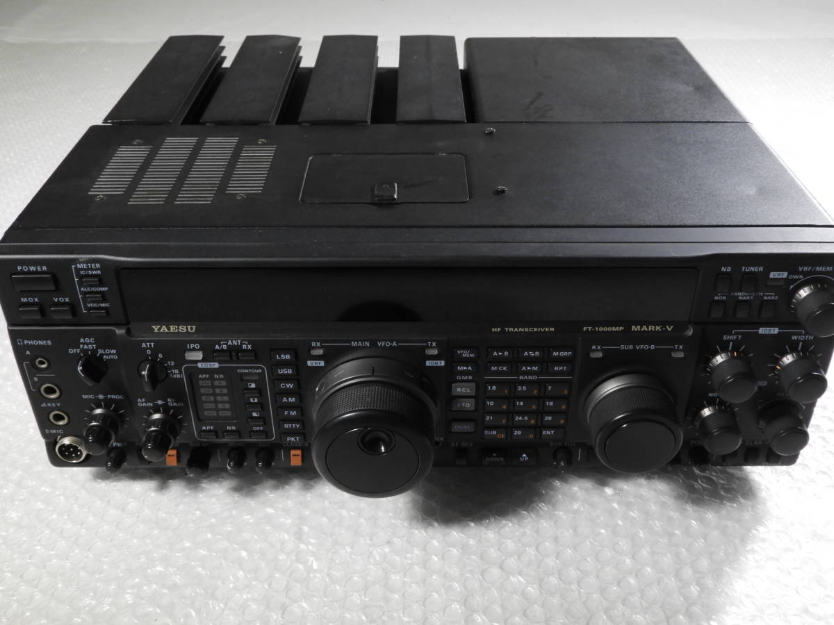 YAESU 八重洲無線 FT-1000MP MARK-V コリンズフィルター付き トランシーバ－ 200W アマチュア無線 無線機 本体のみ_画像4