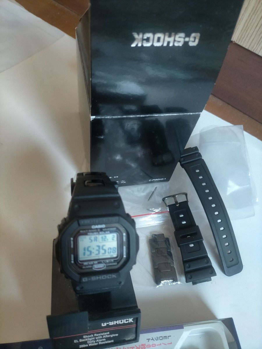 【電波ソーラー】CASIO G-SHOCK GW-5000 メタルコアバンド装着