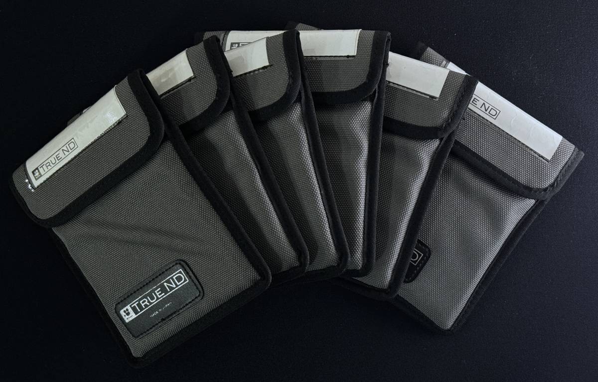 良品 4x5.65 Mitomo製 三友 TRUE ND フィルター 0.3 / 0.6 / 0.9 / 1.2 / 1.5 / 1.8 の6枚セット_画像1