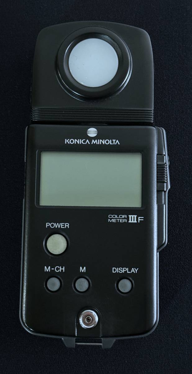 美品 KONICA MINOLTA COLOR METER IIIF コニカミノルタ カラーメーター ケース付き_画像1