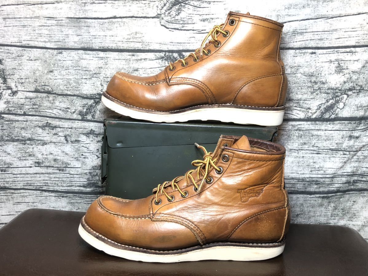 REDWING レッドウィング 875 アイリッシュセッター モック トゥ オロイジナル 9D（27.0）カカト減り有り_画像4