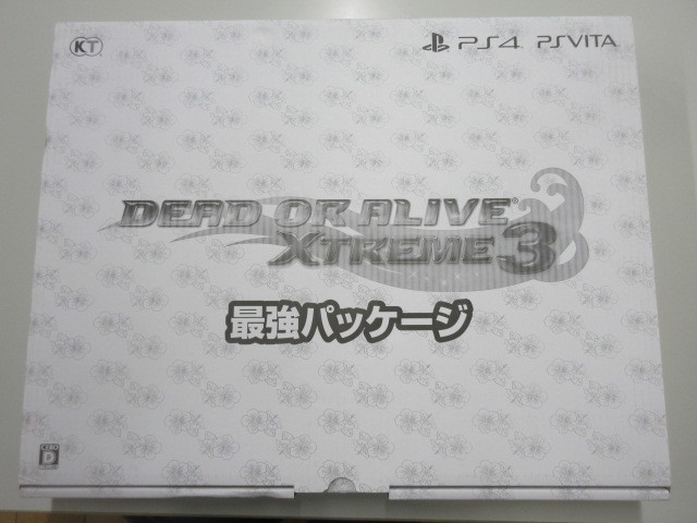 PS4 VITA デッドオアアライブ　エクストリーム3 最強パッケージ DEAD OR ALIVE XTREME3 コレクターズエディション ヴィーナス フォーチュン