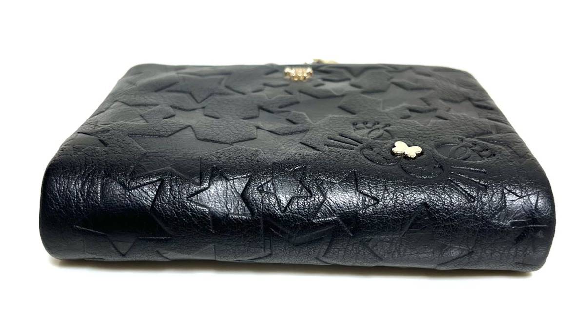 新品未使用】ANNA SUI 財布 プレイングキャット 猫 黒 アナスイ 新品未使用】ANNA SUI 財布 プレイングキャット 猫 黒 アナスイ