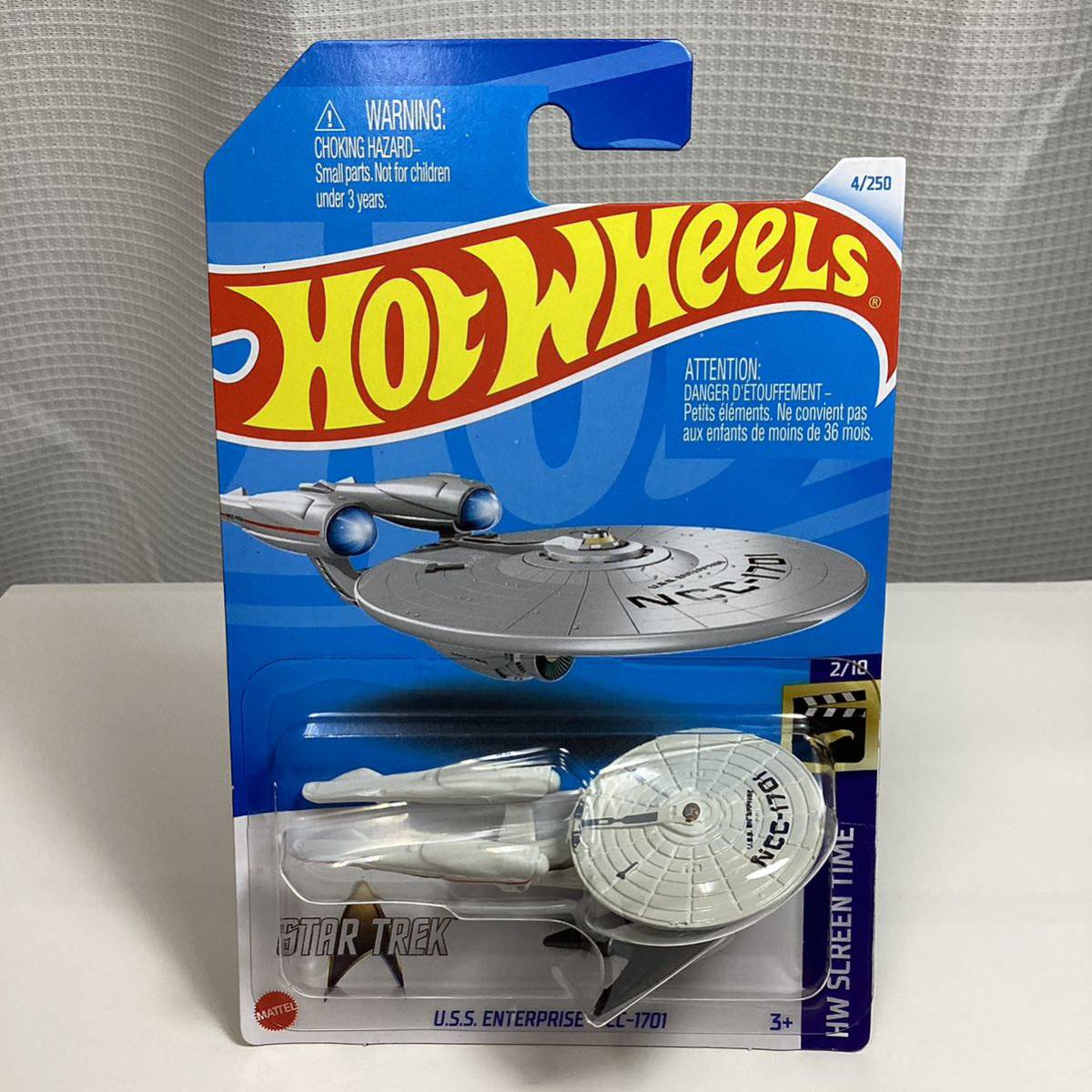 Aアソート ☆ホットウィール☆ U.S.S. エンタープライズ　NCC-1701 スタートレック STAR TREK Hot Wheels_画像2