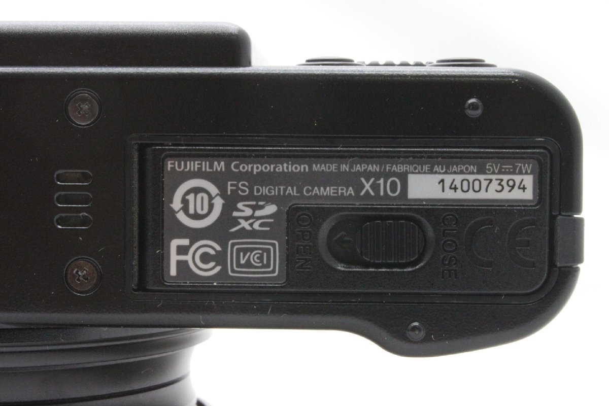 FUJIFILM/富士フィルム ＊ フジノンレンズ 2/3型EXR CMOSセンサー搭載 コンパクトデジタルカメラ/コンデジ ブラック 【X10】 ＊ #4934_画像9