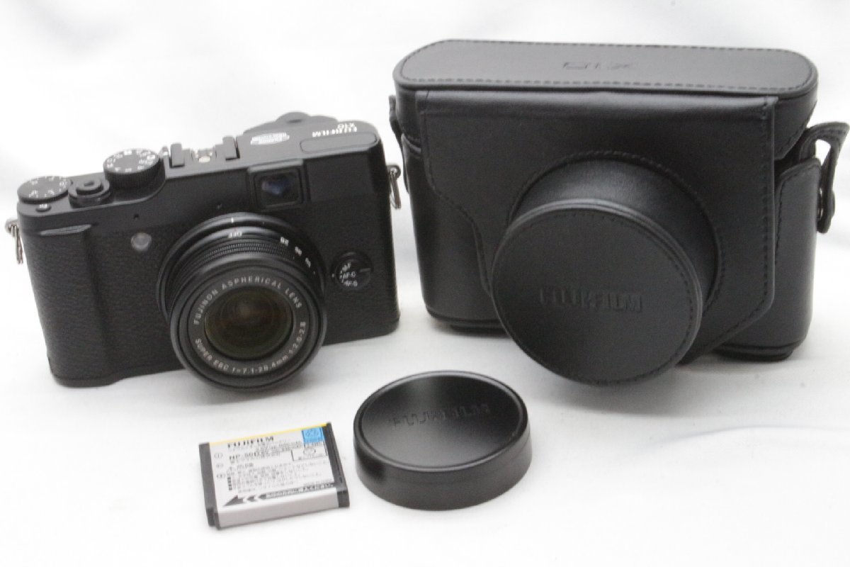 FUJIFILM/富士フィルム ＊ フジノンレンズ 2/3型EXR CMOSセンサー搭載 コンパクトデジタルカメラ/コンデジ ブラック 【X10】 ＊ #4934_画像10