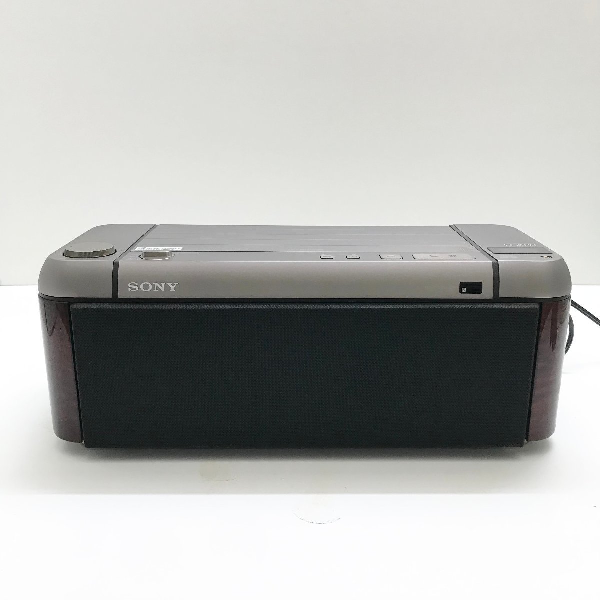 ▲【ジャンク品】 SONY ソニー D-2010 CD NEW STEREO CD/AM/FM/カセット ラジカセ 家電 オーディオ機器 現状品 (E2)M/S51219/6/9.7_画像1