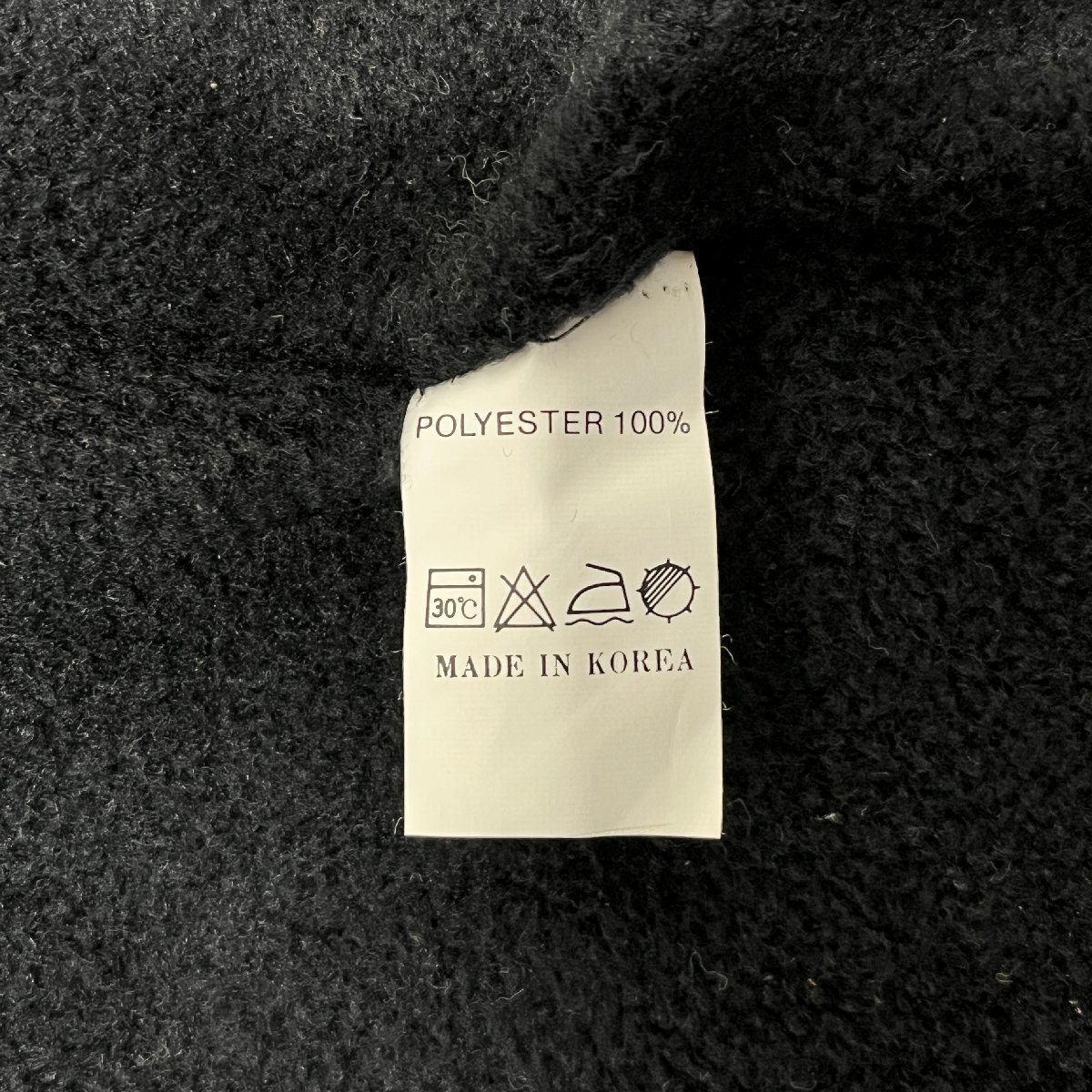 ●CASTELBAJAC SPORT カステルバジャック ジャケット ジャンパー アウター フルジップ ロゴ 刺繍 ブラック サイズF メンズ 1.2㎏●_画像7