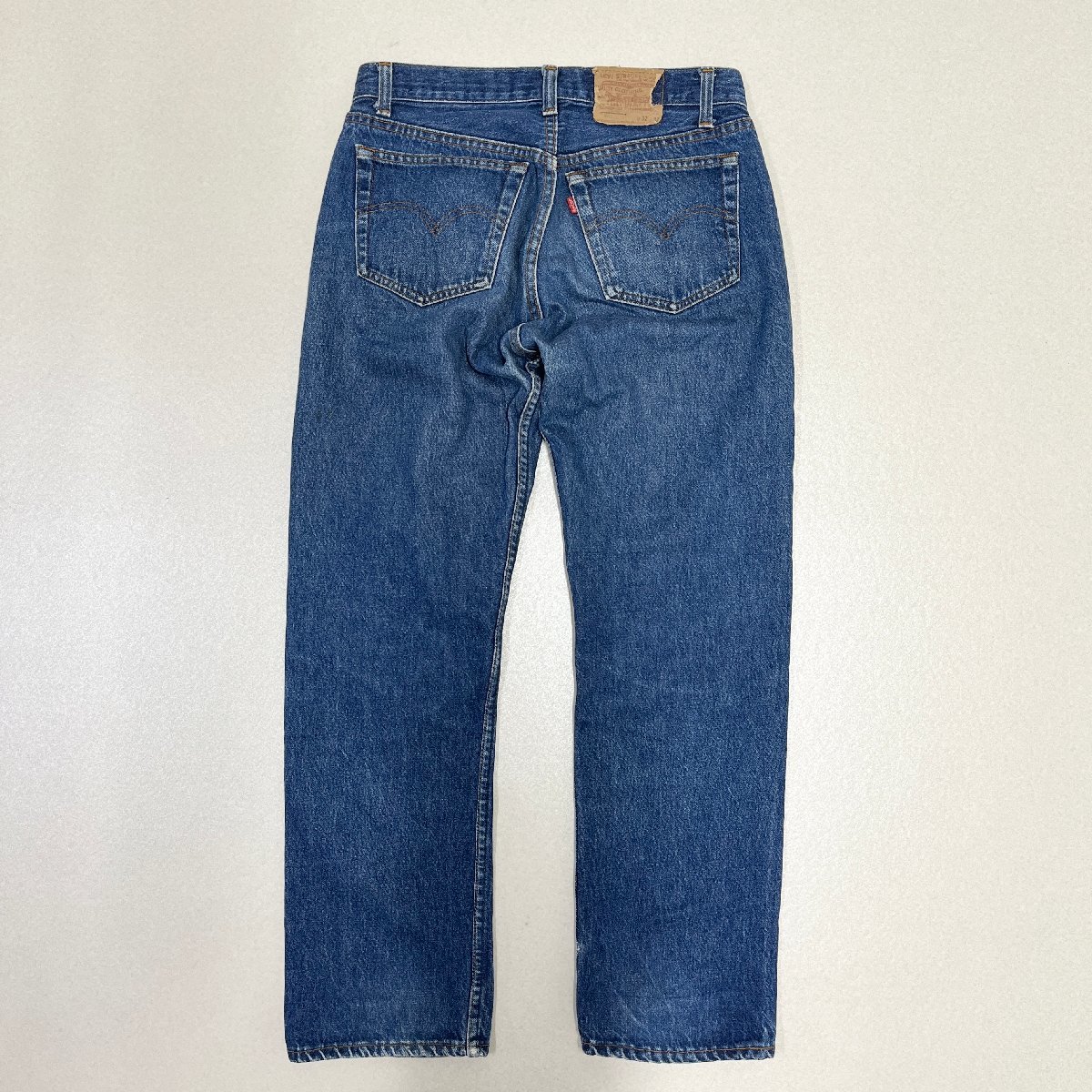 ●80s vintage Levi’s リーバイス デニム ジーンズ ボタンフライ 501 刻印653 スモールe USA製 ブルー系 サイズW32L32 メンズ 0.69kg●_画像2