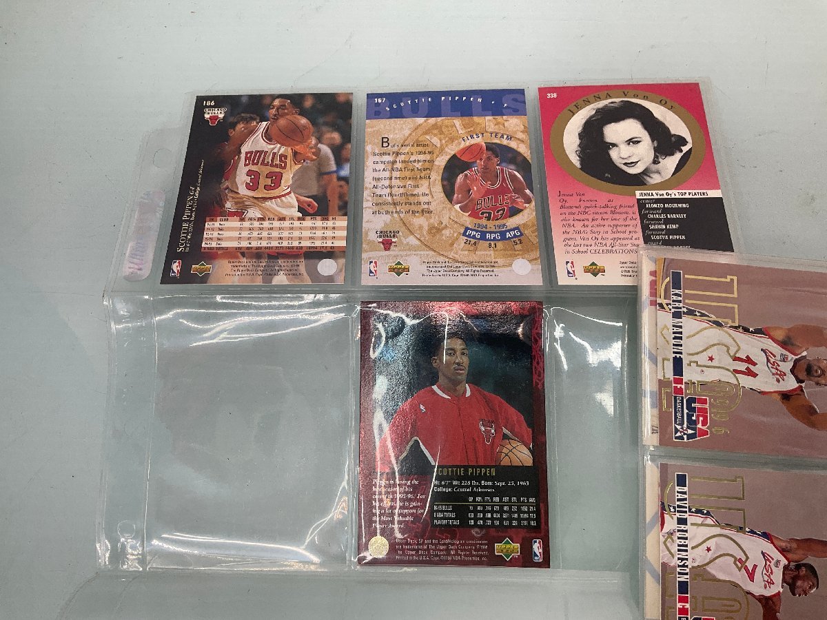 □Retro∥レトロ　昭和80ｓ　NBA　マイケルジョーダンなど　USAオールスターズ　カード　合計34枚　1枚野茂英雄　中古品【現状品】□_画像2