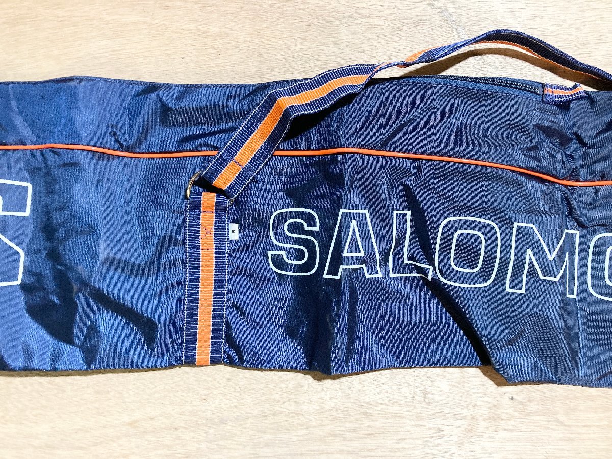 ★SALOMON サロモン スキーバック MODEL A80125 サイズ 155～175cm S タグ付き 現状品 0.74kg★_画像7