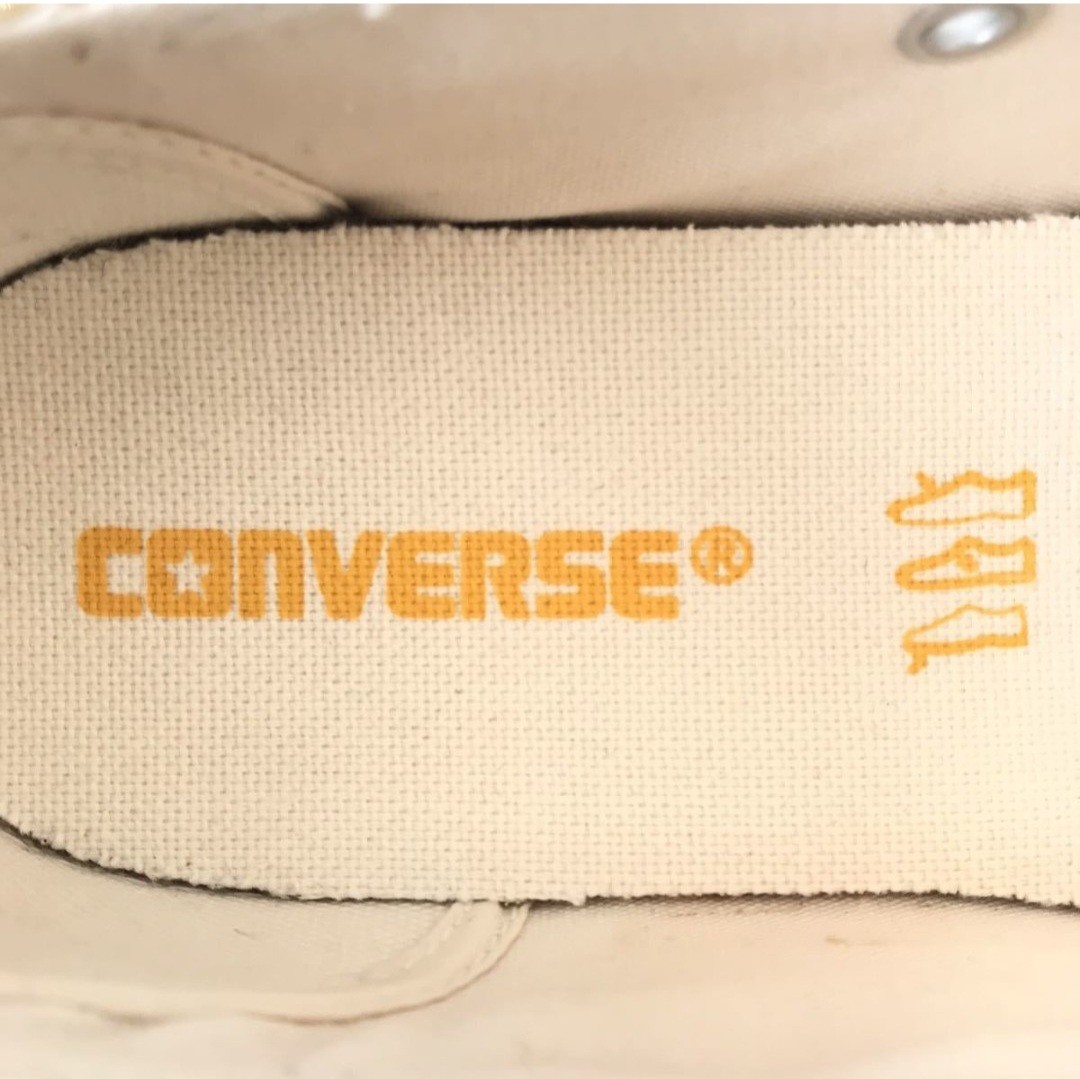 限定！CONVERSEコンバース☆ゴールドスニーカー26、5cm金色ラメシューズローカット メンズ_画像9