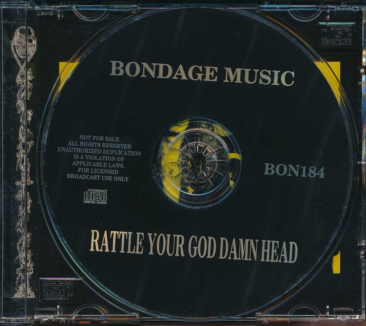 90年洋楽┃メガデス│Megadeth┃Rattle Your God Damn Head│┃Bondage MusicBON-184│2000年┃管理7462_画像4