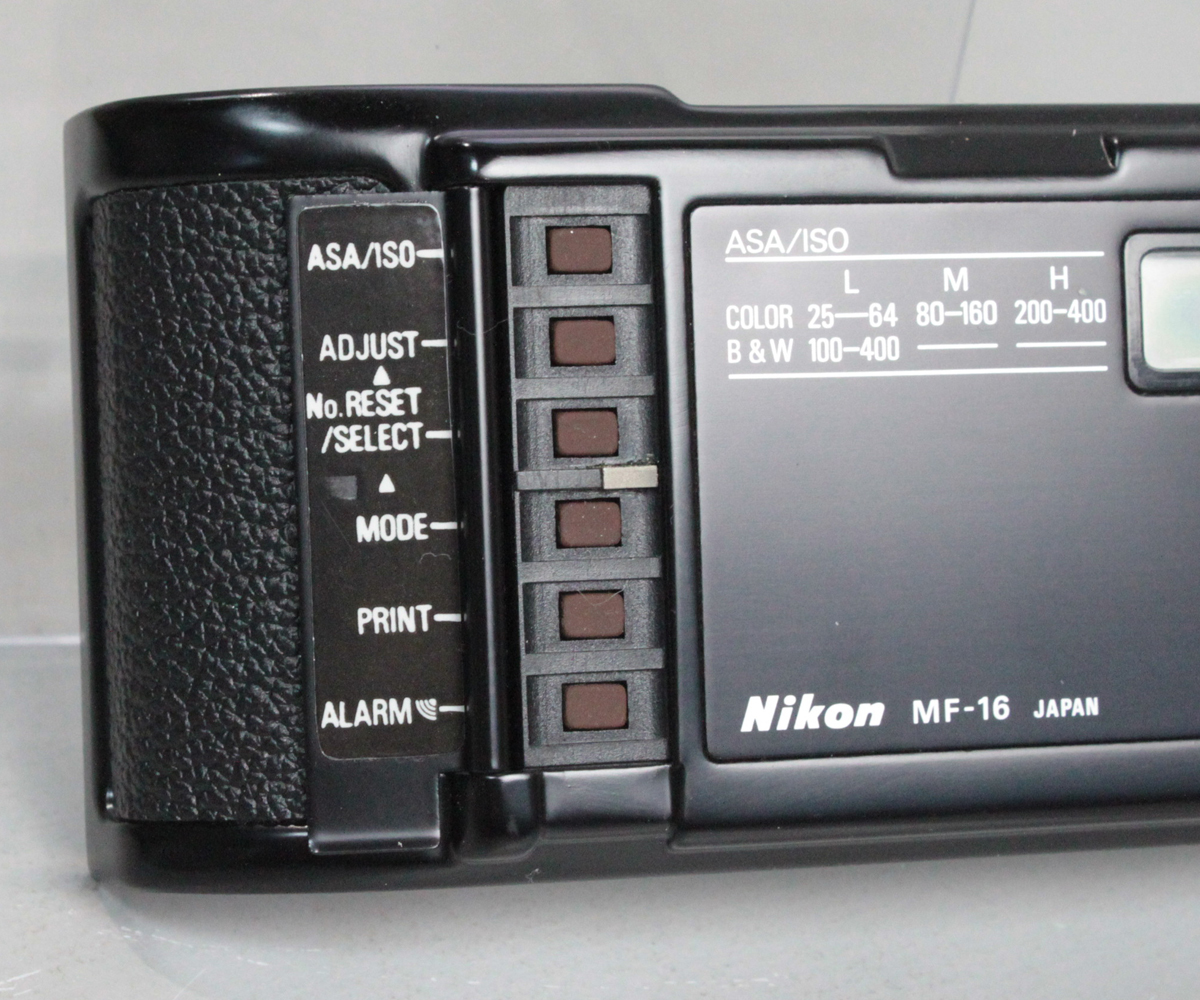 111546 【美品ニコン】 Nikon MF-16 データバックfor FA・FE2 111546 【美品ニコン】 Nikon MF-16 データバックfor FA・FE2