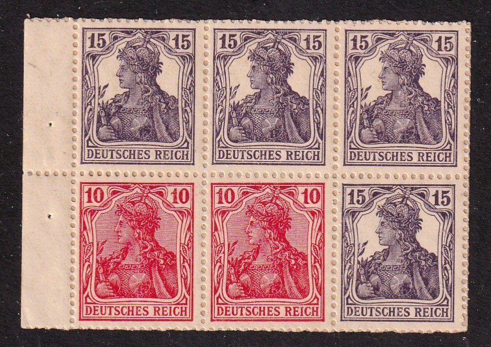 ★ドイツ・初期切手帳 ≪Germania≫1916年 /NH/ Scott#100c_画像1