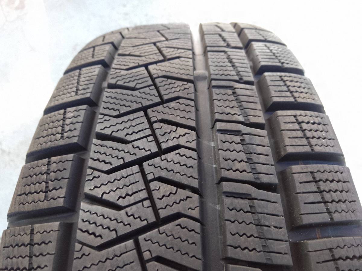 即決！フィアット　パンダ　ABE SHOKAI MAK TORINO　6Jx15+35 98-4H　スタッドレス　PIRELLI ICEASIMMETRICO PLUS 175/65R15 4本セット_画像9