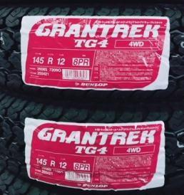 DUNLOP GRANTREK TG4(255421) 145R12 8PR_画像1