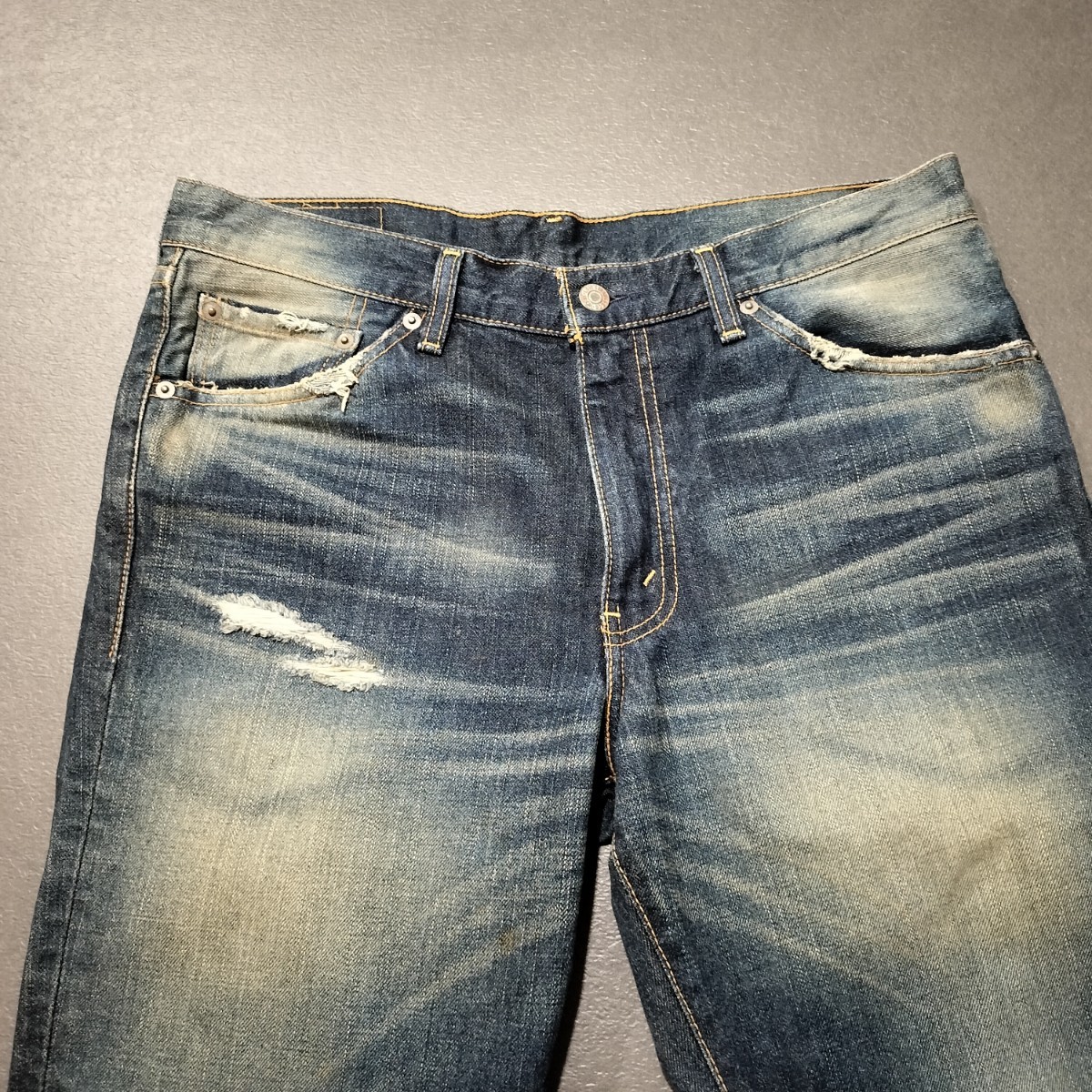 LEVI'S　日本製 517 W34 L33 06年　ブーツカット　リーバイス　ダブルポケット　ダブル　ポケット　デニム　ジーンズ デニムパンツ_画像4