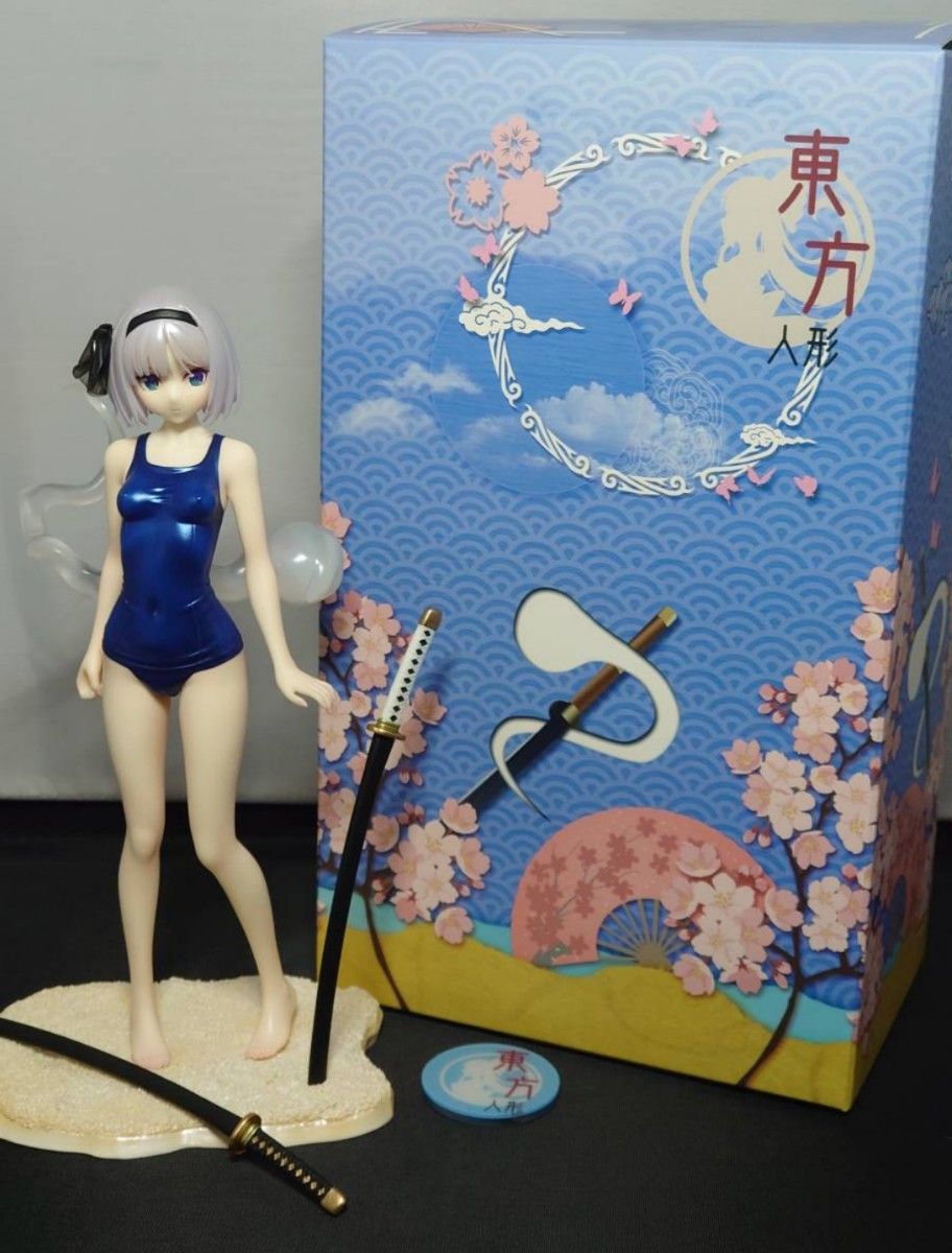 希少品 東方project 魂魄妖夢 水着ver 青 1/7 フィギュア 海外 希少品 東方project 魂魄妖夢 水着ver 青 1/7 フィギュア 海外