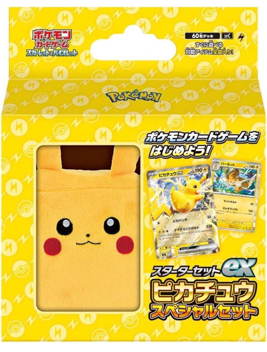 ピカチュウ　スペシャルセット　ポケモンカードゲーム　スターターセットex