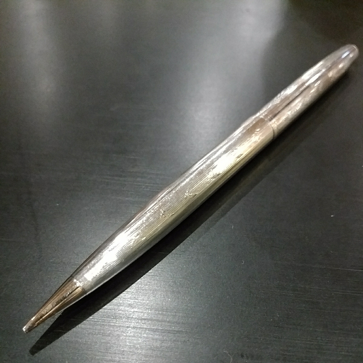 人気 カノエ ニューマン 銀製 シャーペン シャープペンシル
