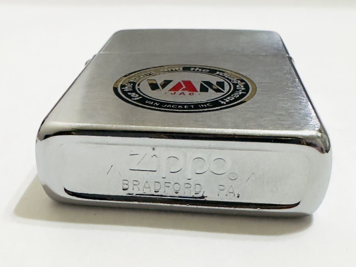 【中古】ZIPPO ジッポー ジッポライター オイルライター VAN JACKET ヴァン ジャケット 1980年製 喫煙具_画像4