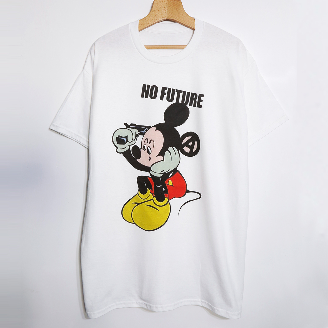 L セディショナリーズ Tシャツ ミッキー NO FUTURE ヴィヴィアン_画像1