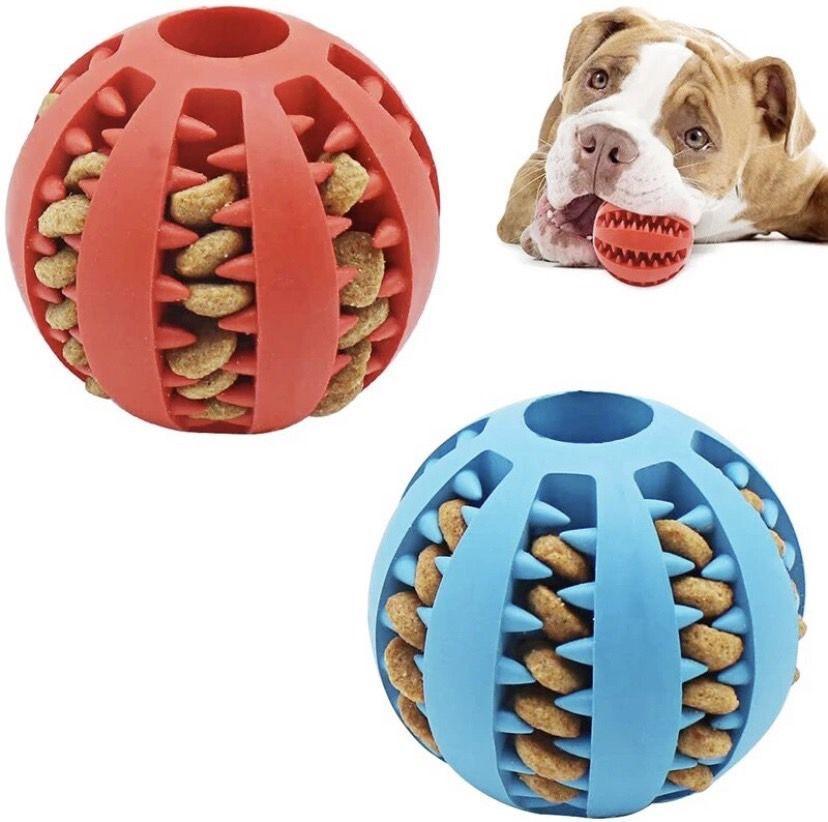 a55* new goods unused * dog toy ball bite bait inserting strong . long-lasting playing pet toy dog dog food feed Lead necklace love dog 